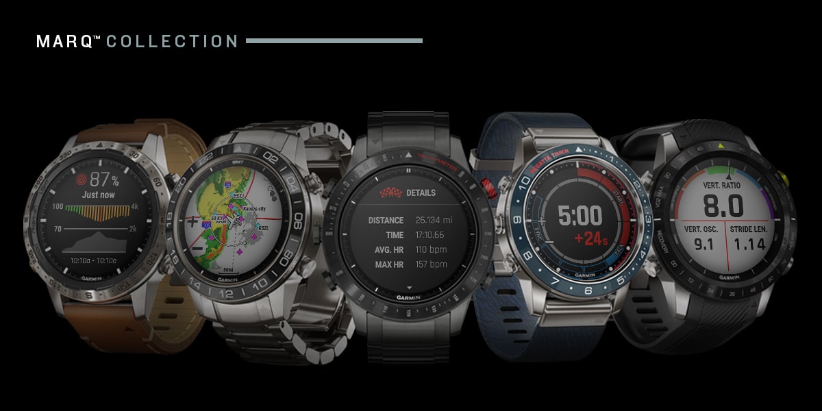 Garmin Unveils The MARQ Collection: A Series Of Lifestyle Inspired Connected Tool Watches