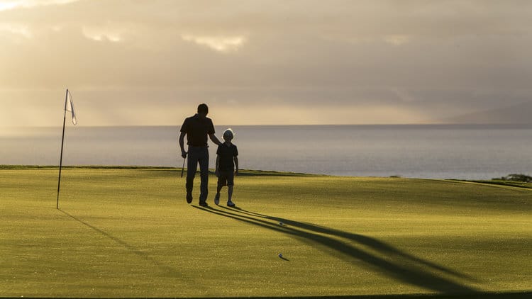 Golfers of all ages will find a choice of ways to enjoy the stunning Manele Golf Course