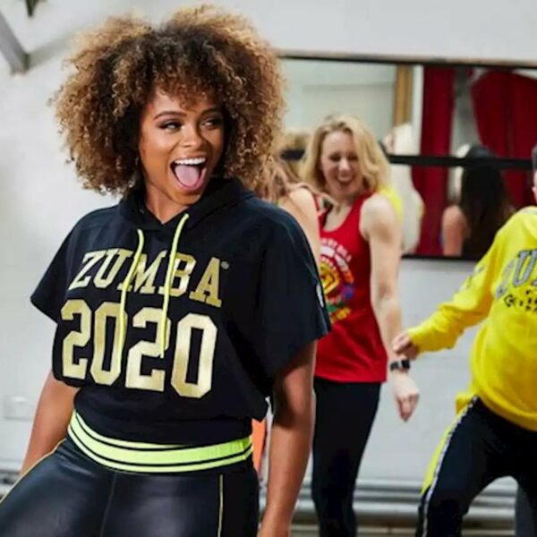 Fleur east joins forces with zumba