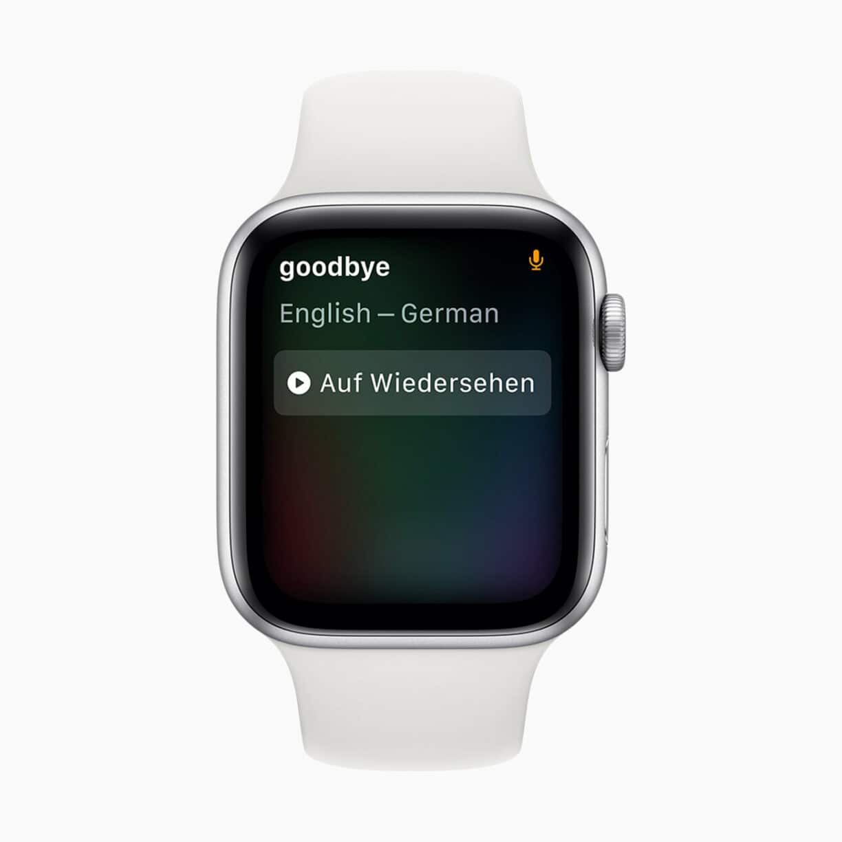 Apple watch watchos7 siri translate 06222020