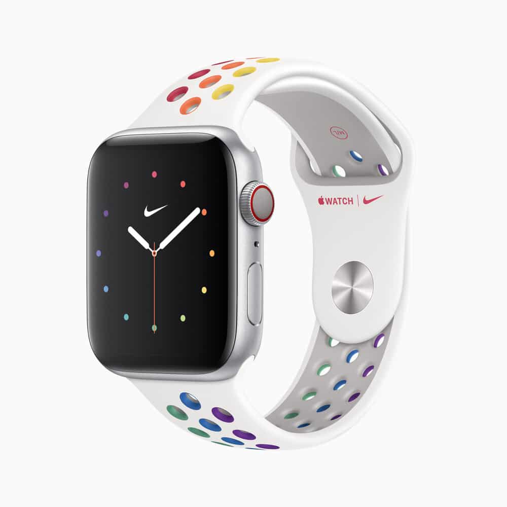 Apple watch s5 l almsvr nike pride ss20 watch pride edition 05182020