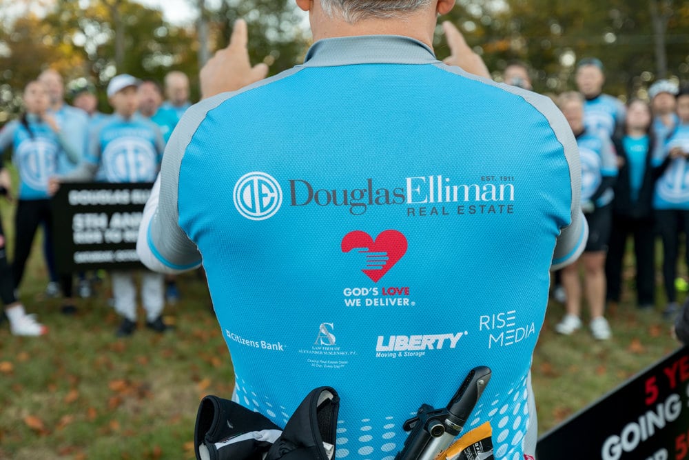 Douglas Elliman On Track to Raise $1,000,000 for God’s Love We Deliver with Seventh Annual Ride for Love