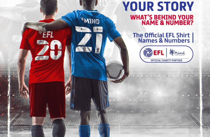 EFL And MIND Reveal New Names And Numbers Design For 2020/21 Season