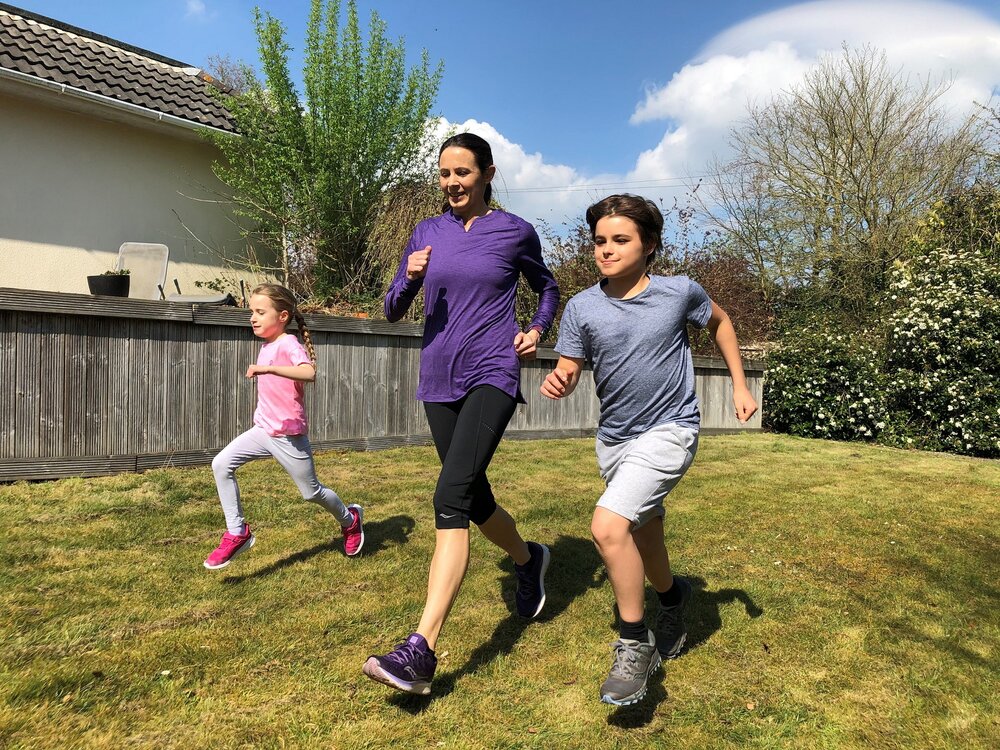 Jo pavey mbe with fit for sport offering families inspiration and motivation challenge
