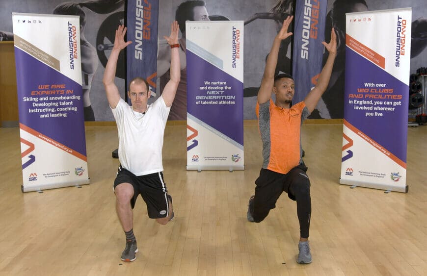 Britain’s number one skier dave ryding unveils new ski fitness video series
