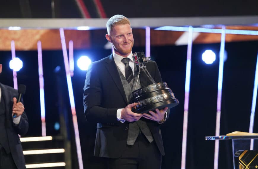 Ben Stokes Wins BBC Sports Personality Of The Year 2019