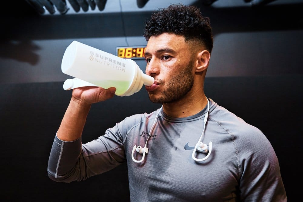 Alex Oxlade-Chamberlain with supreme nutrition