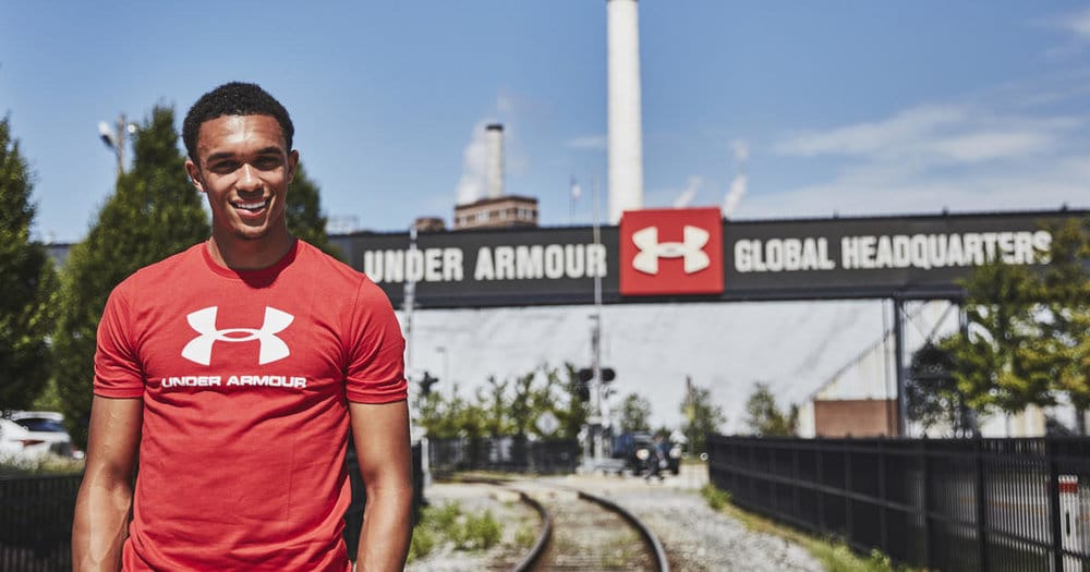 Trent Alexander-Arnold Visits Under Armour Headquarters Ahead of Upcoming PL Season