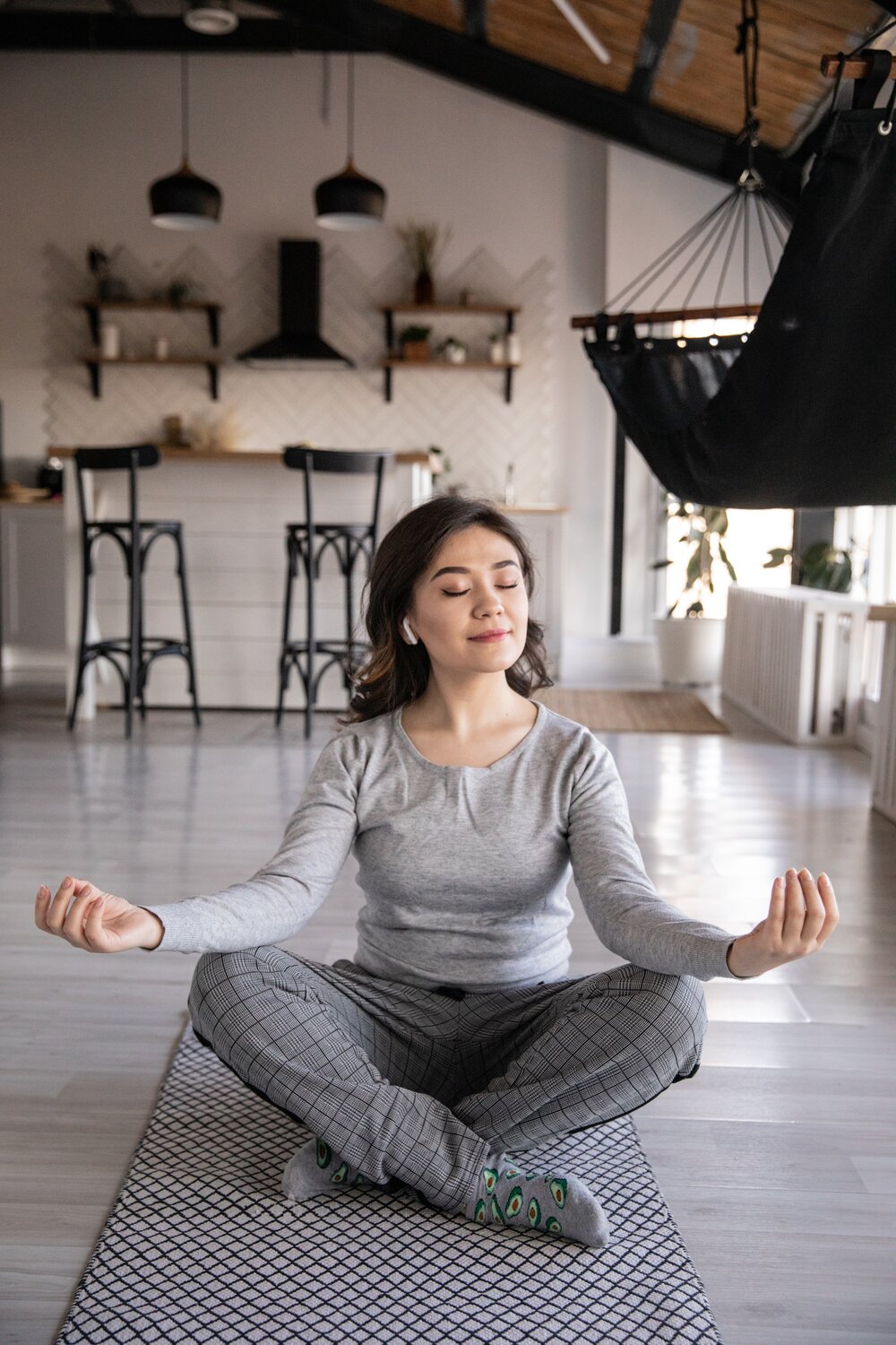 woman practicing yoga 4050218