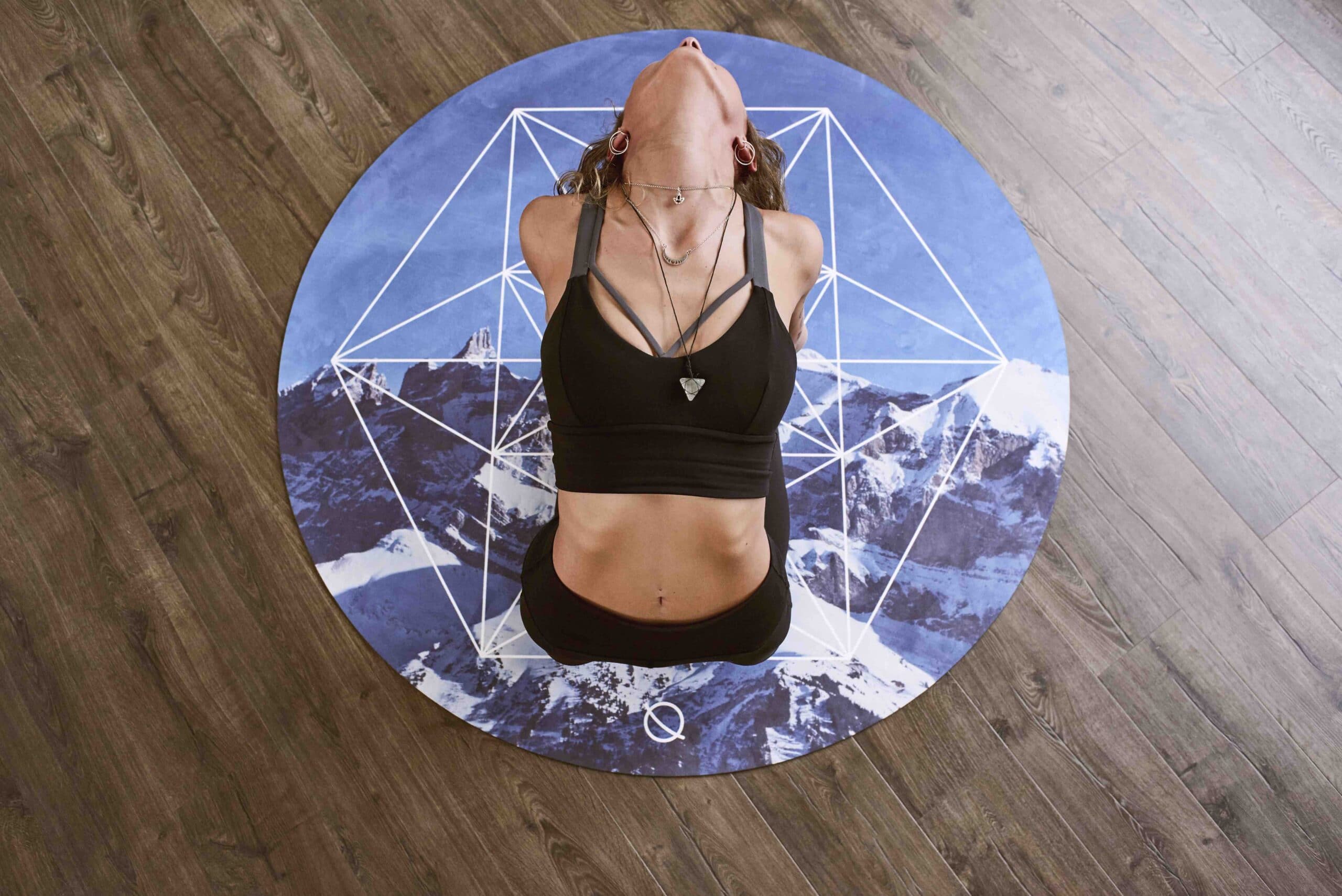 Carbon-Negative Kintsugi-Inspired Yoga Mats