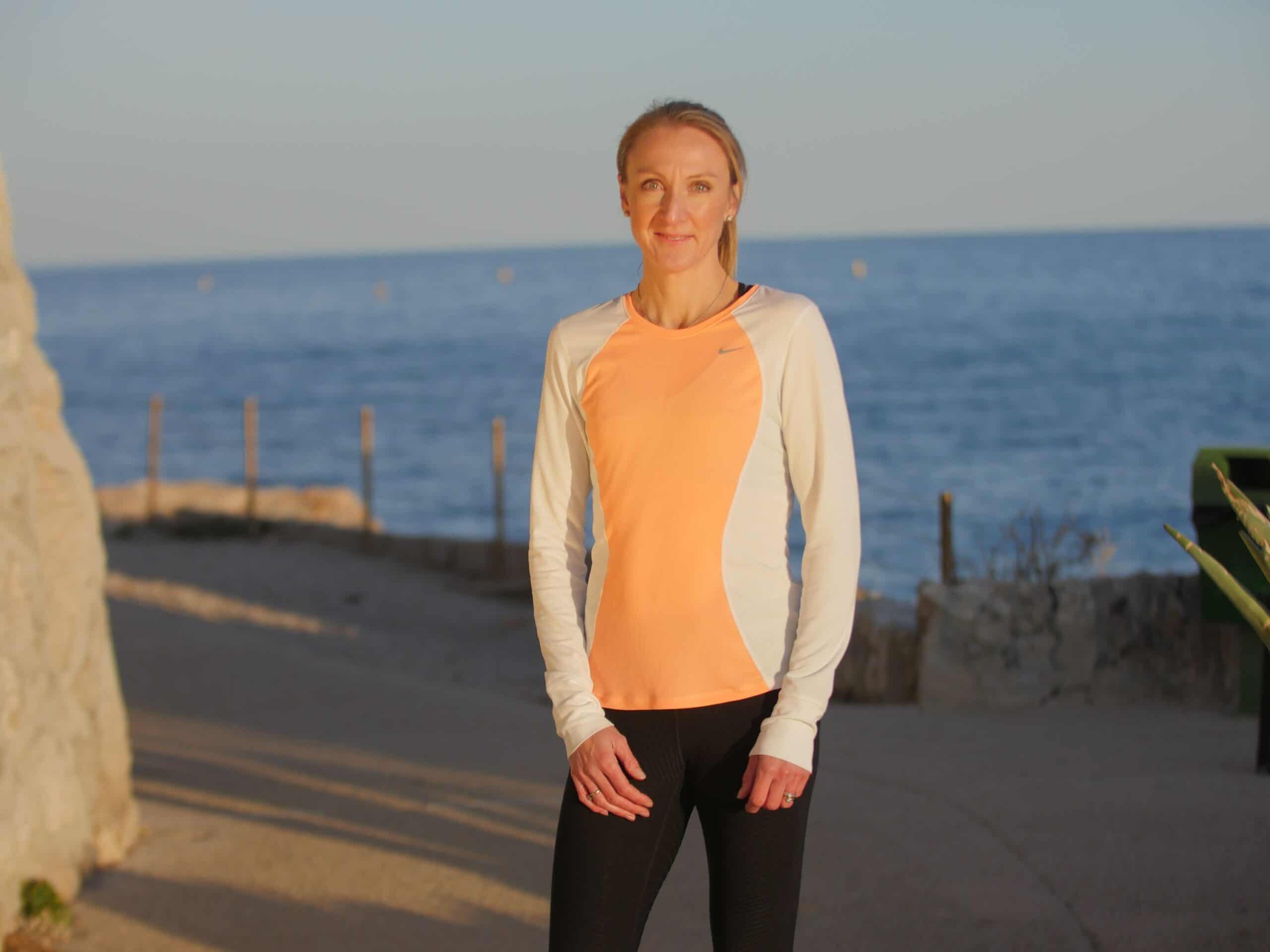 Paula radcliffe running tips to help keep you're regime on track this winter