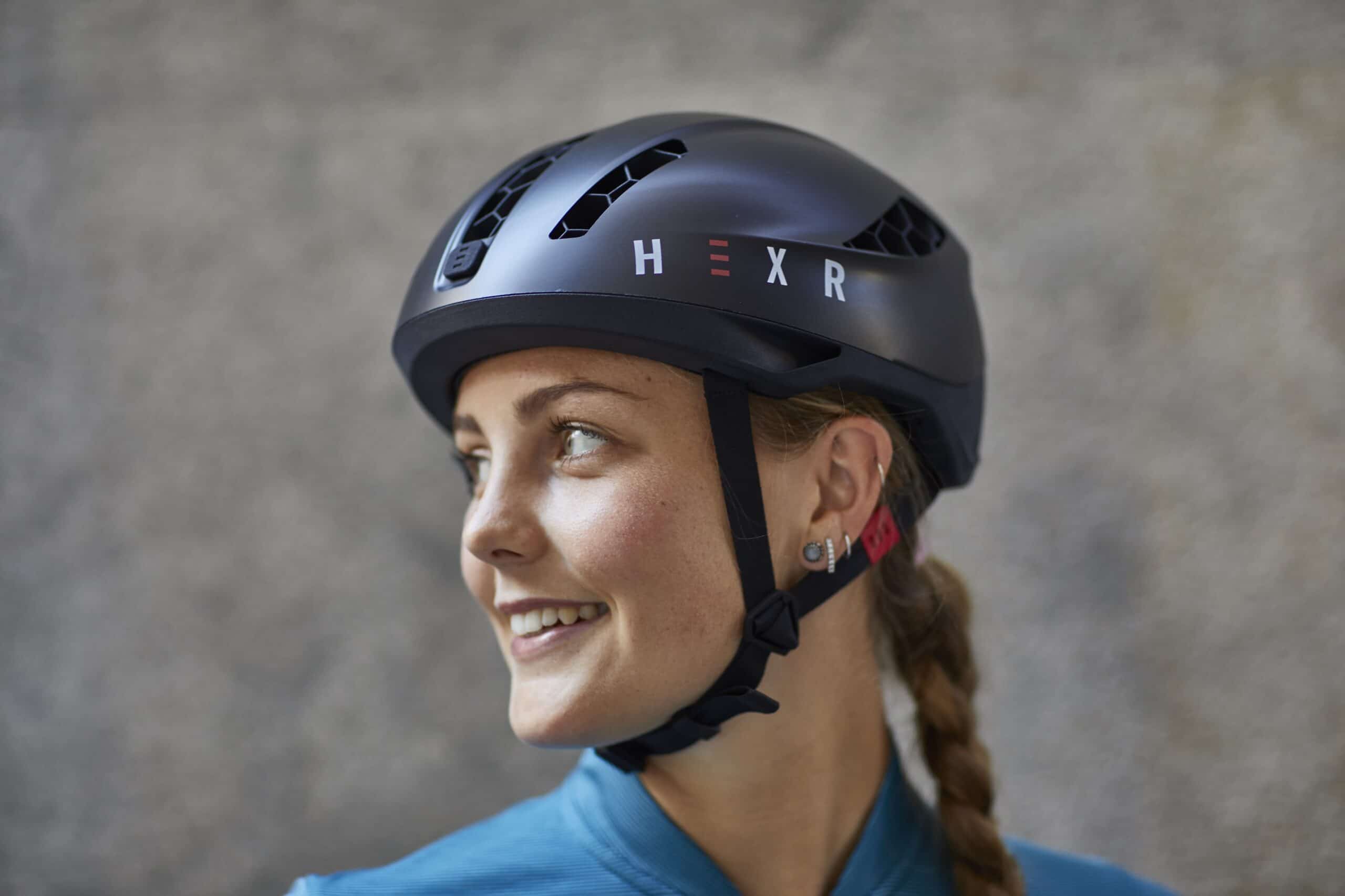 Hexr smartphone cycling helmet fitting app