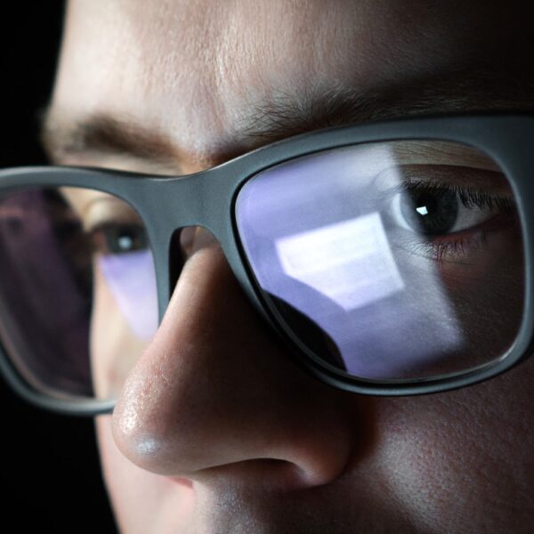 Could trendy blue light glasses help with eye fatigue?
