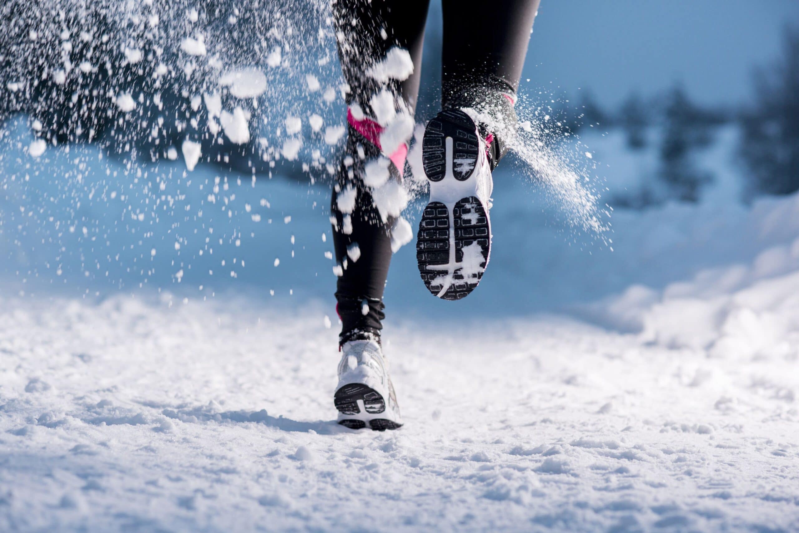 Is it safe to run in the snow?
