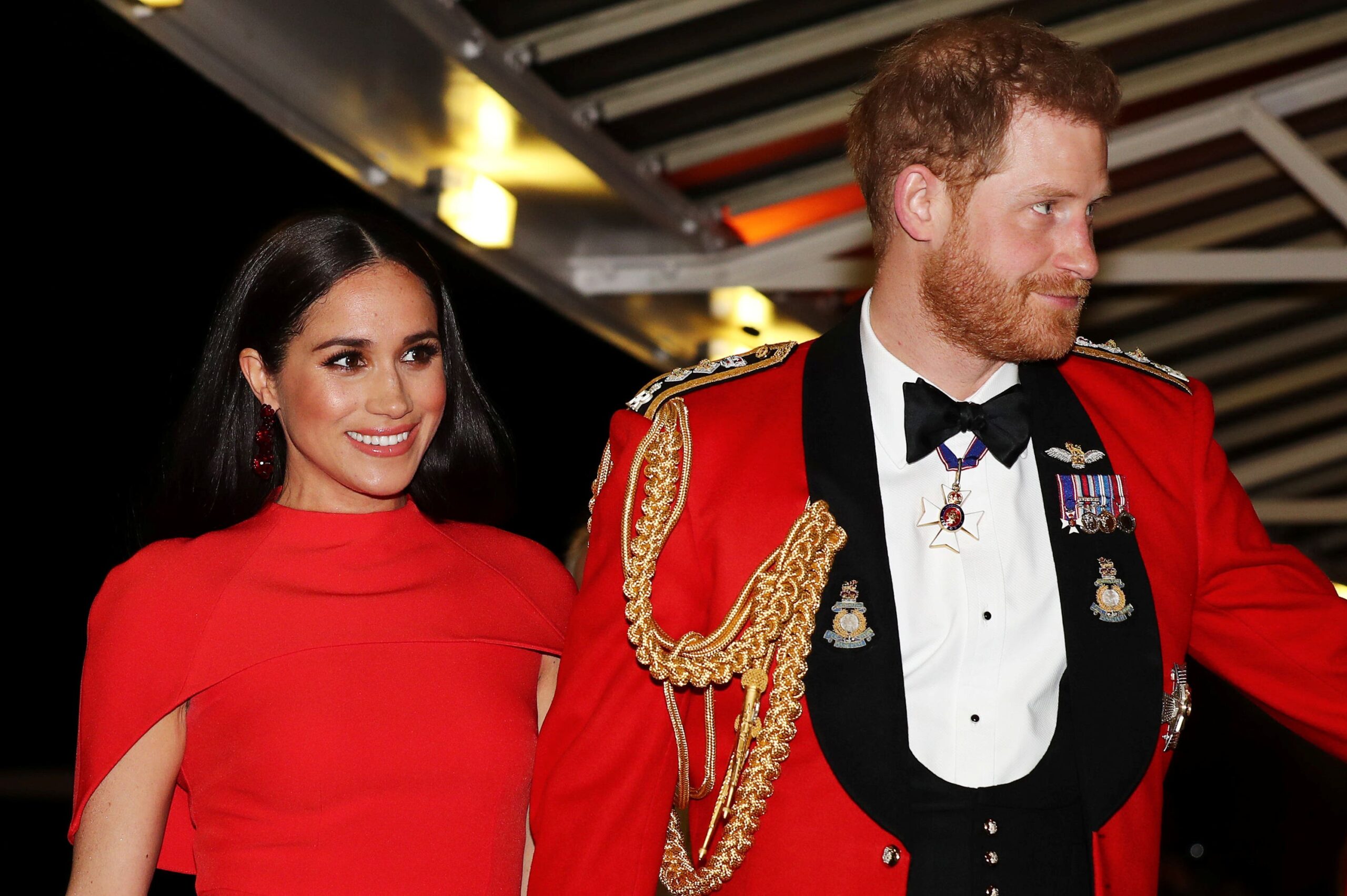Prince harry and meghan markle scaled