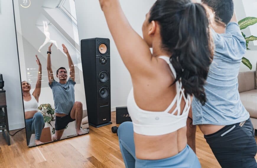 UK’s First Interactive Fitness Mirror Set To Take Your Home Workout To The Next Level