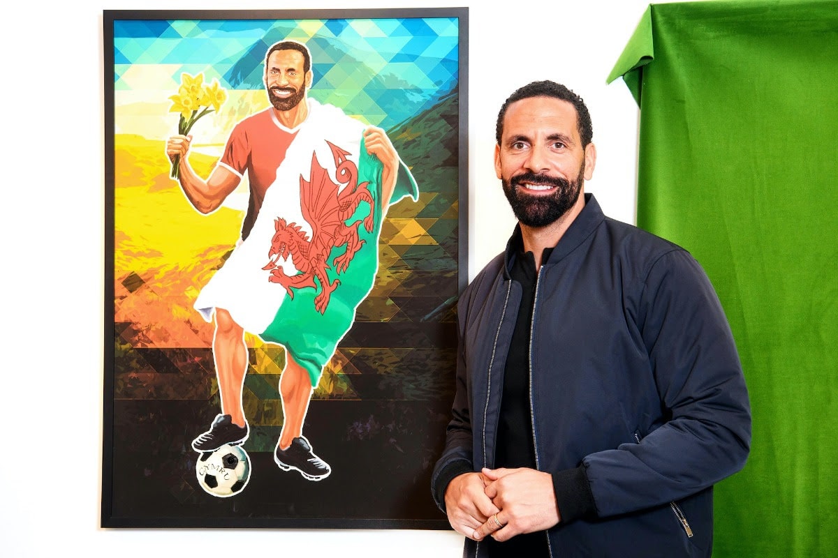 Rio Ferdinand Portrayed As A Welsh Icon By Friendly Rival Robbie Savage