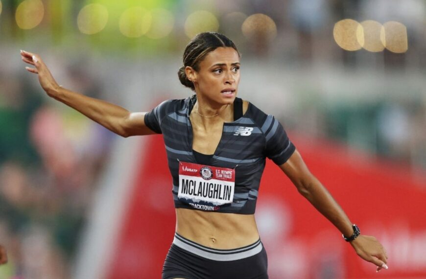 Sydney mclaughlin smashes world 400m hurdles record in eugene with 51. 90