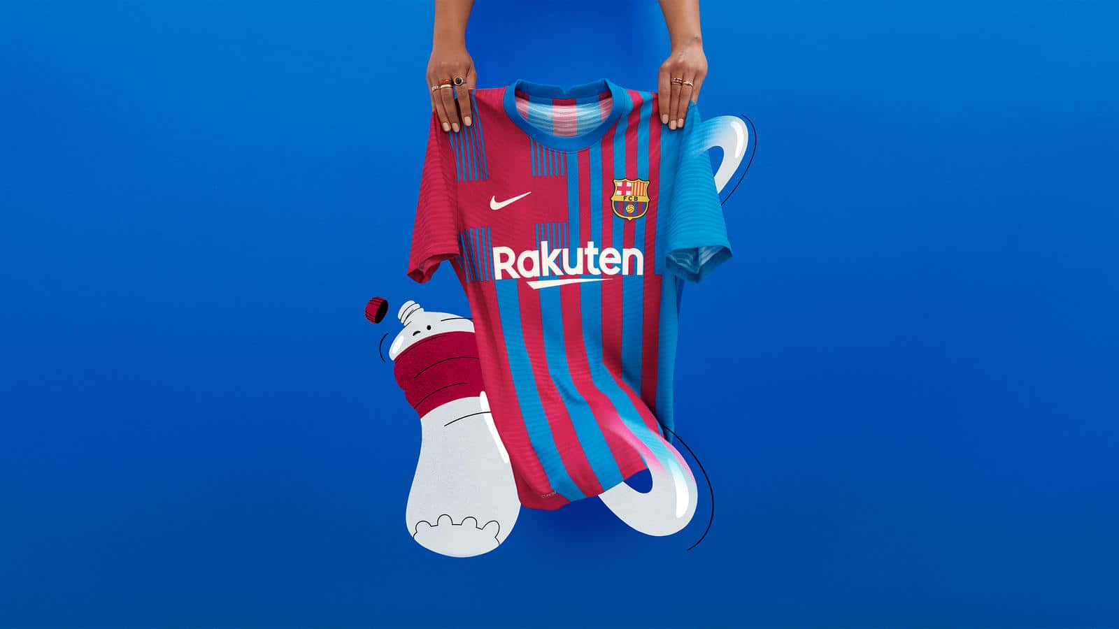 Fc barcelona's 2021-22 home kit