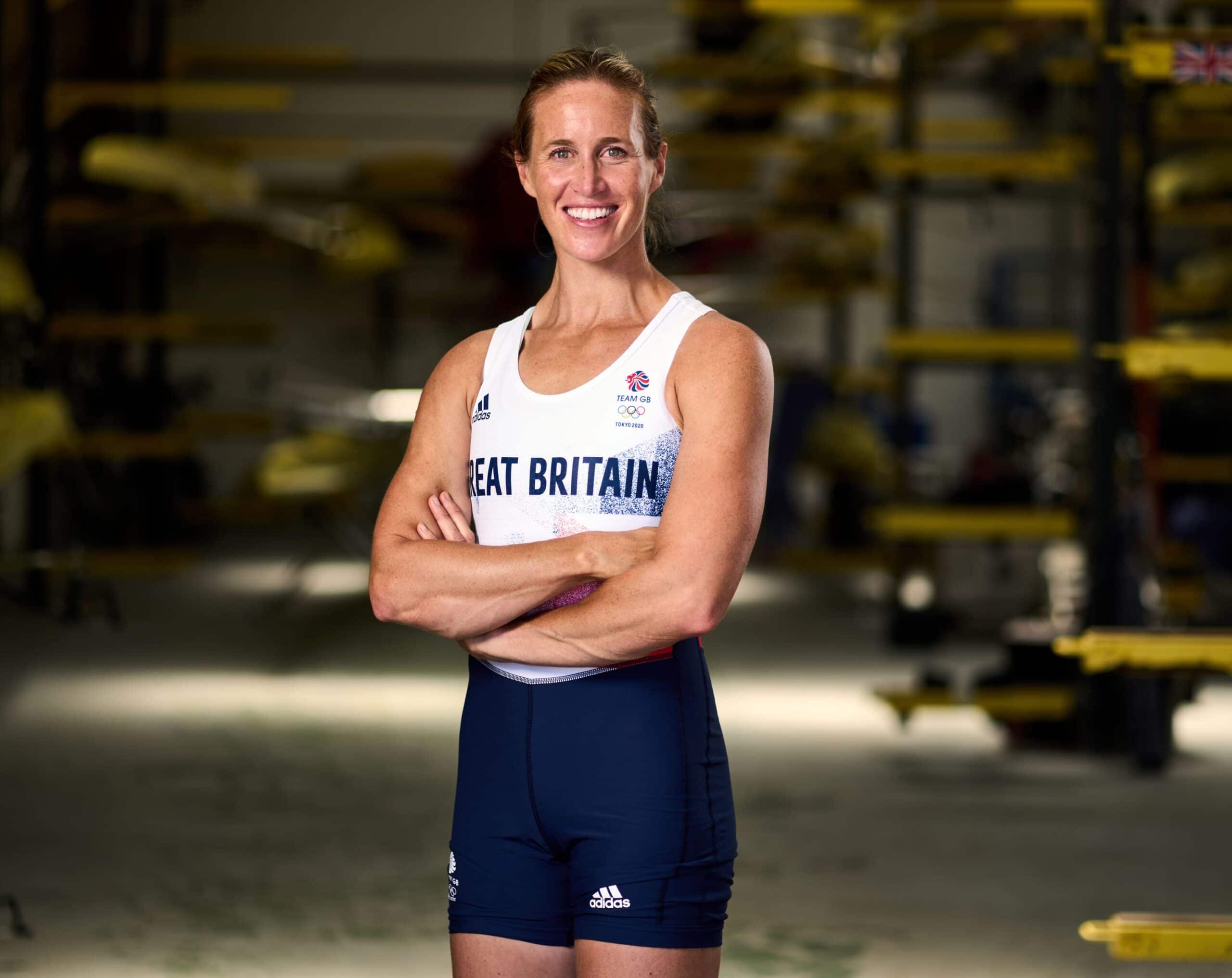 Helen Glover rows for team gb
