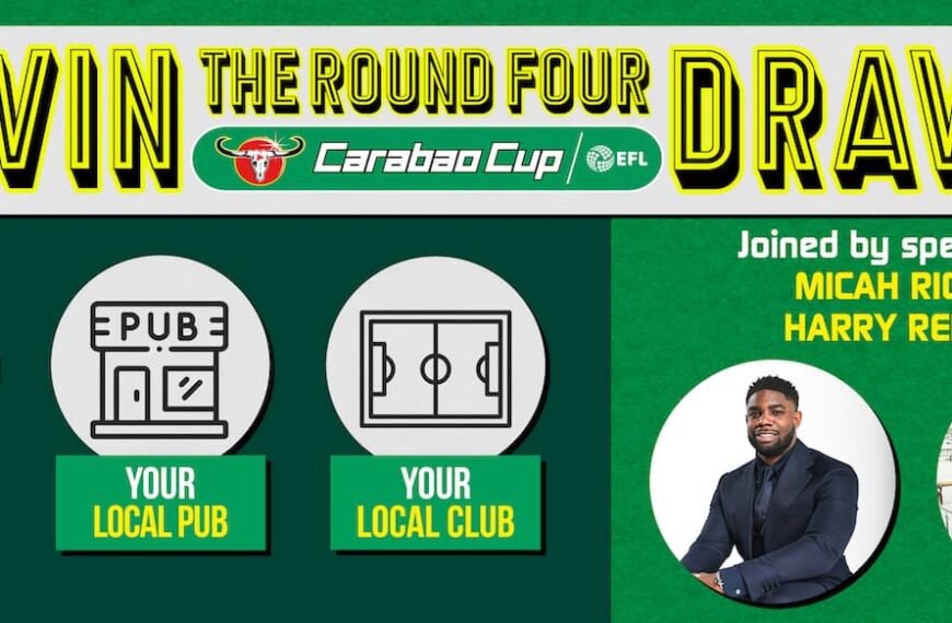 Win The Chance To Host The Carabao Cup Draw