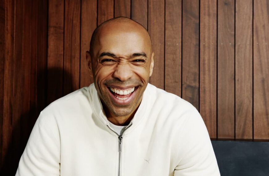 Thierry Henry Wears A Premium Take On Puma’s Classic Sportswear: Made With Quality
