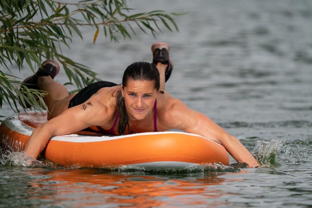 Aimee Cringle Paddleboard