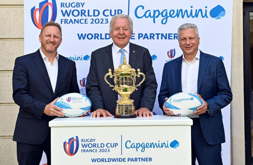 World rugby and capgemini announce transformational rugby world cup 2023 worldwide partnership