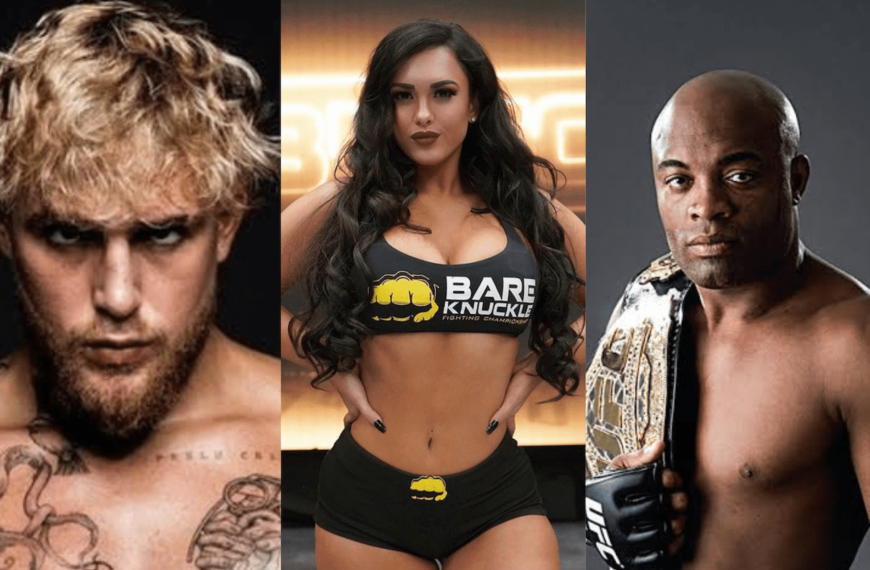 Ring Girl Amber Fields Starts Online Campaign to Get Jake Paul To Fight Anderson Silva