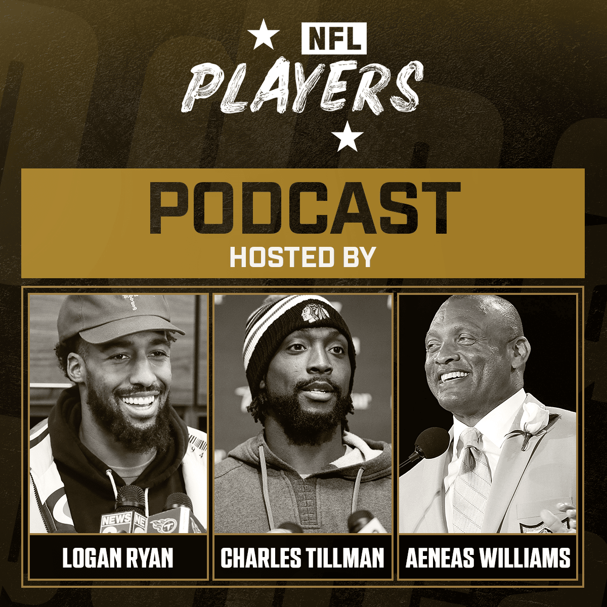 NFL Players Podcast Graphic
