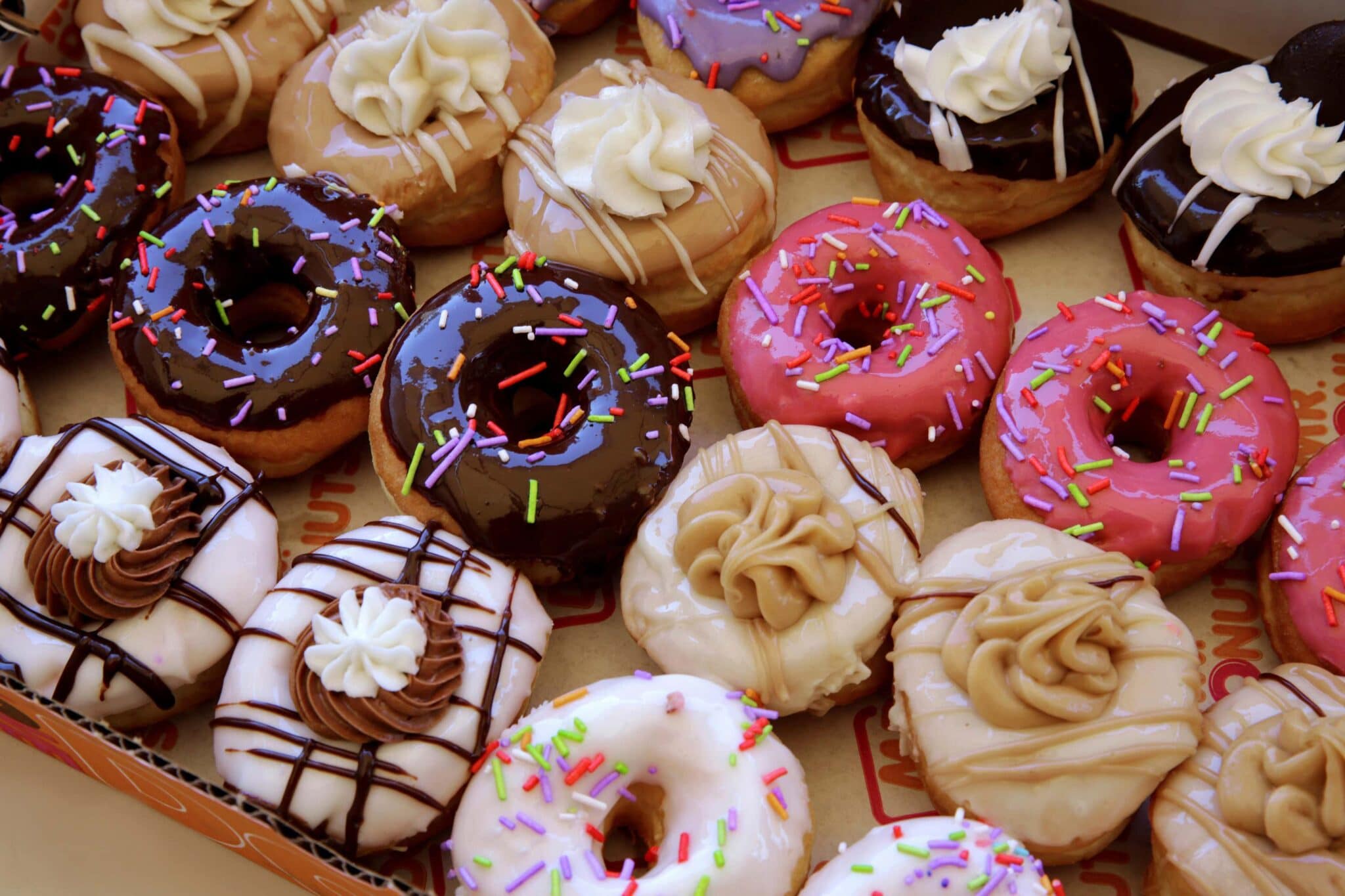mixed donuts