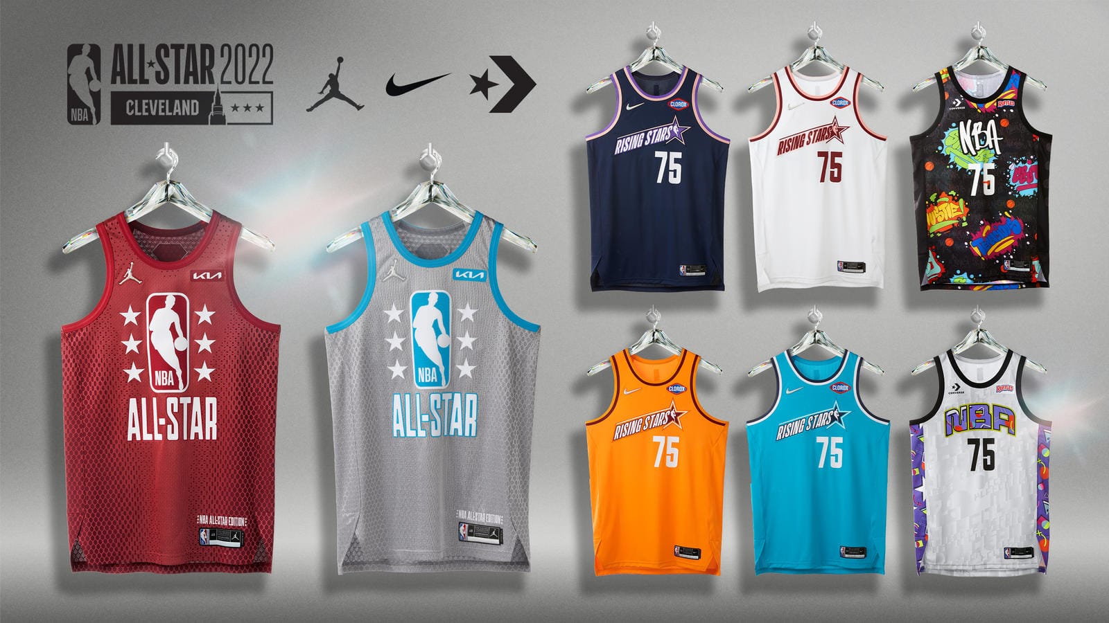 Celebrate the nba’s 75th anniversary season and the city of cleveland with nike’s nba all-star 2022 uniforms