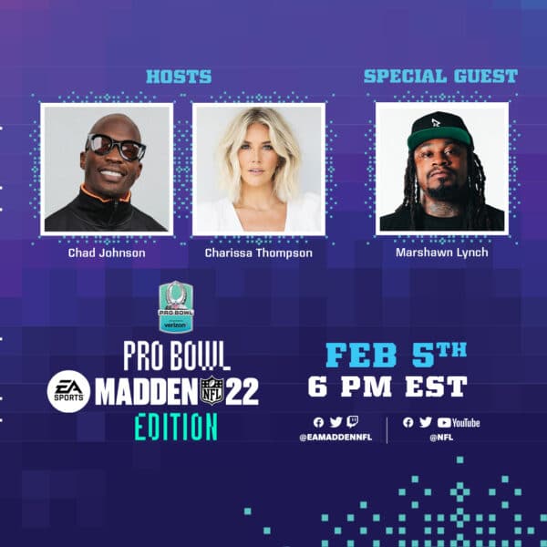 EA and National Football League Announce Return of Madden NFL 22 Virtual Pro Bowl Event