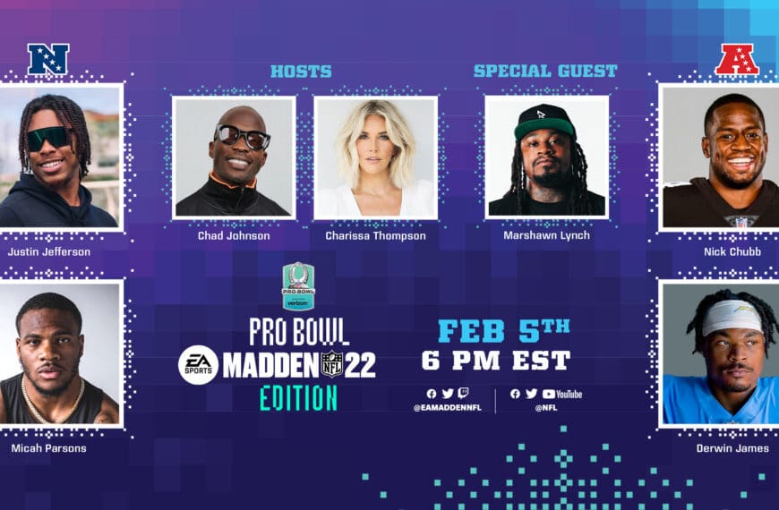 EA and National Football League Announce Return of Madden NFL 22 Virtual Pro Bowl Event