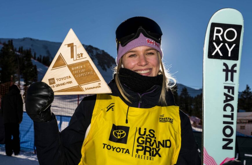 Kelly Sildaru Wins Again To Secure 2022 FIS World Cup Slopestyle Title