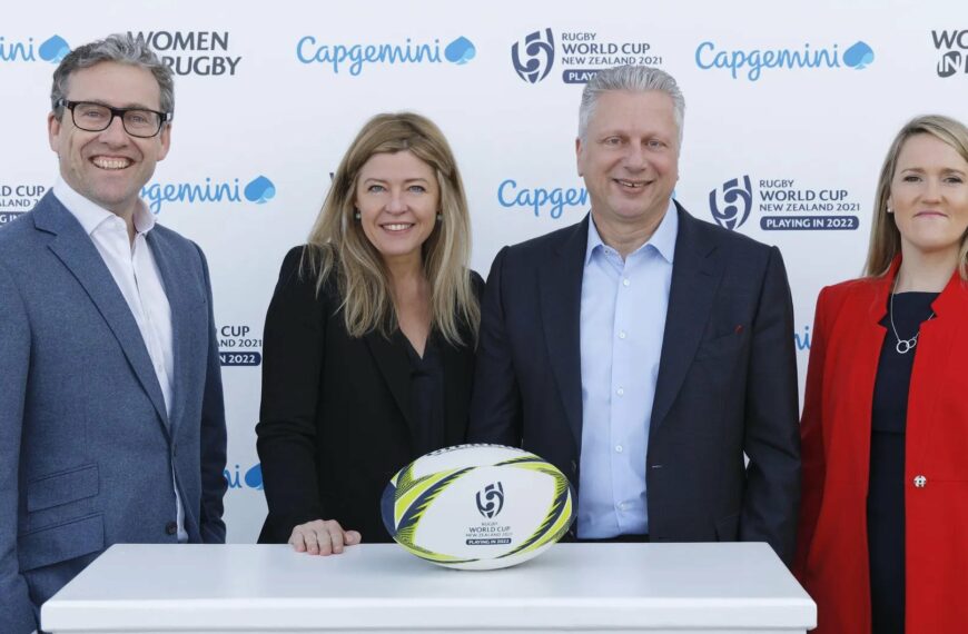 World rugby announces landmark partnership with capgemini as global partner of women in rugby