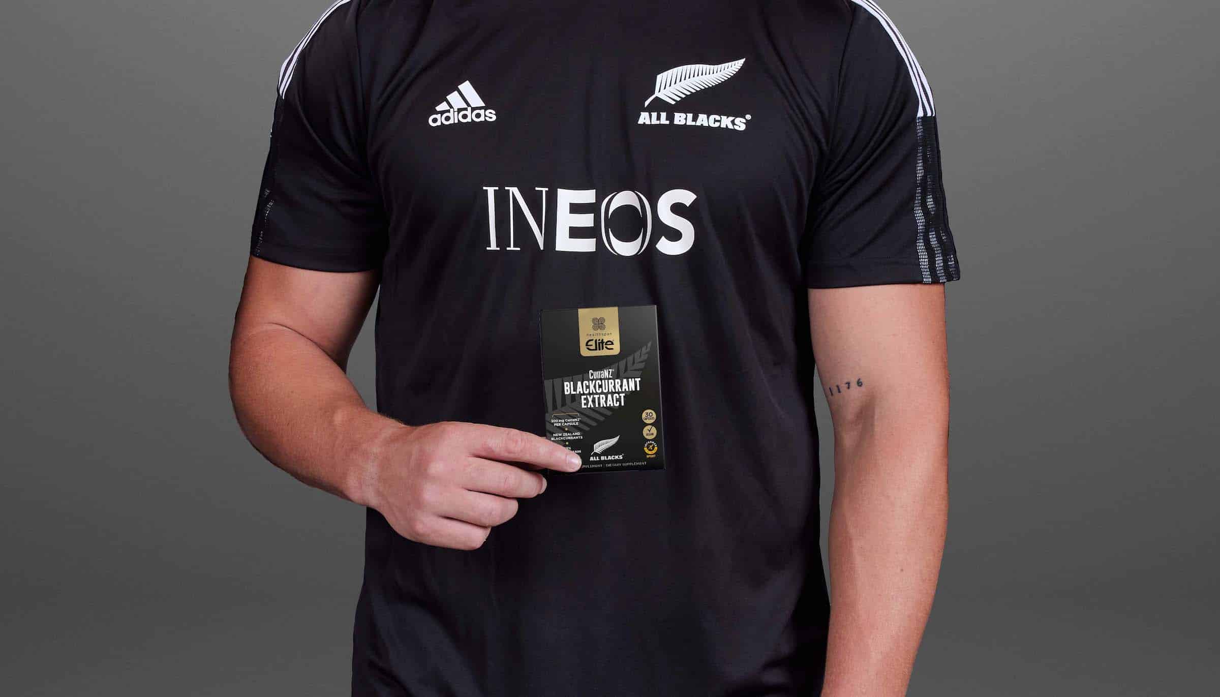 Healthspan Elite Launches Official All Blacks Supplement Using Award-Winning Curranz Blackcurrant Extract