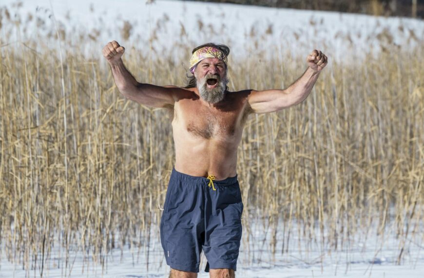 Wim hof on why we should all start taking cold showers