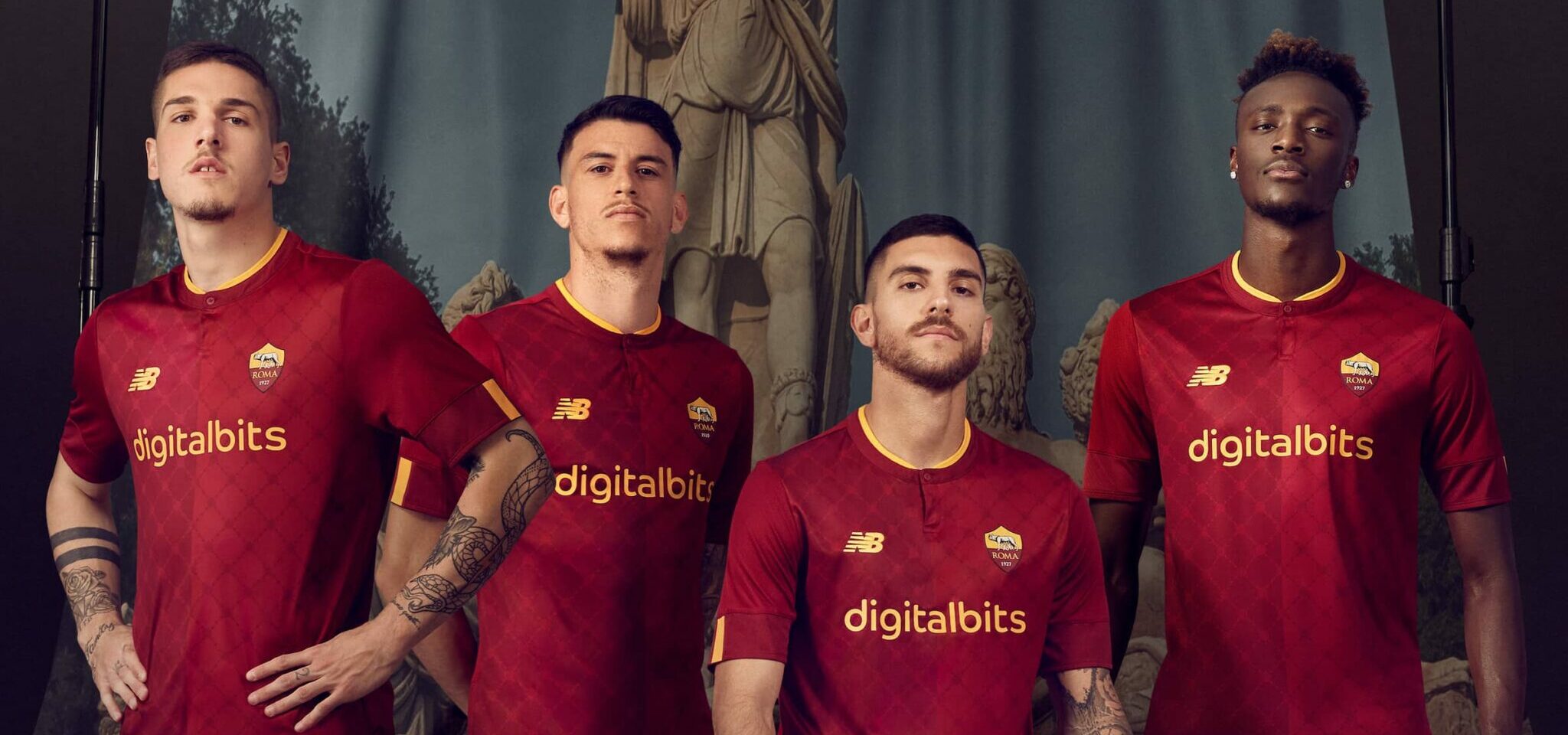 AS Roma Reveal Their 22/23 New Balance Home Kit
