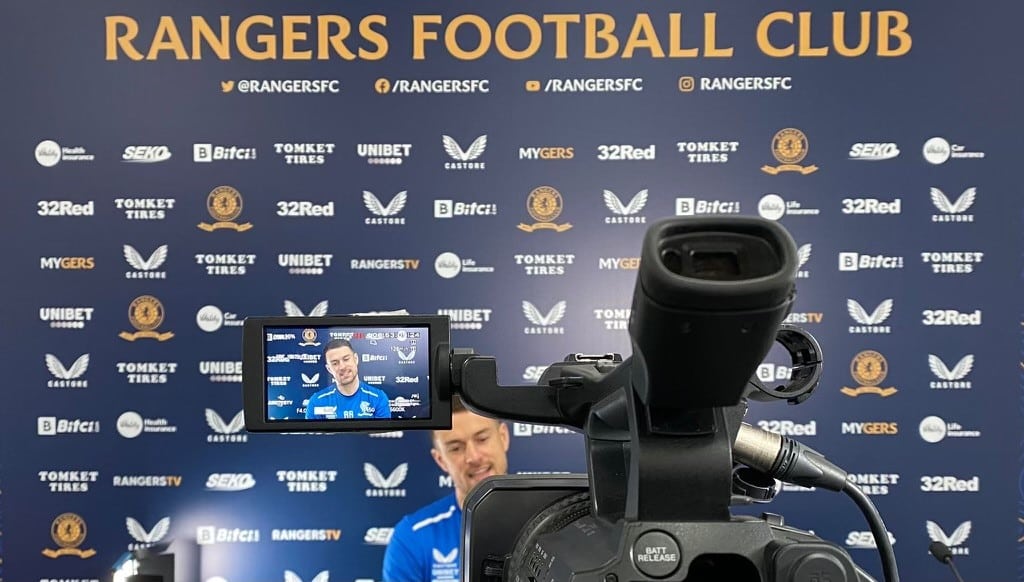 Aaron Ramsey Joins Rangers’ Team Talk Session Ahead Of Europa League Final