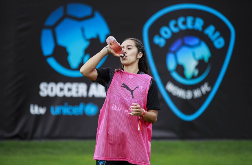Wow hydrate announced as soccer aid for unicef official partner for june 2022 match