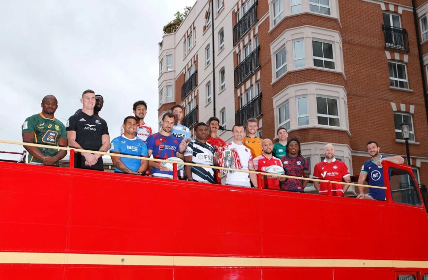 London Welcomes The Stars Of Rugby Sevens