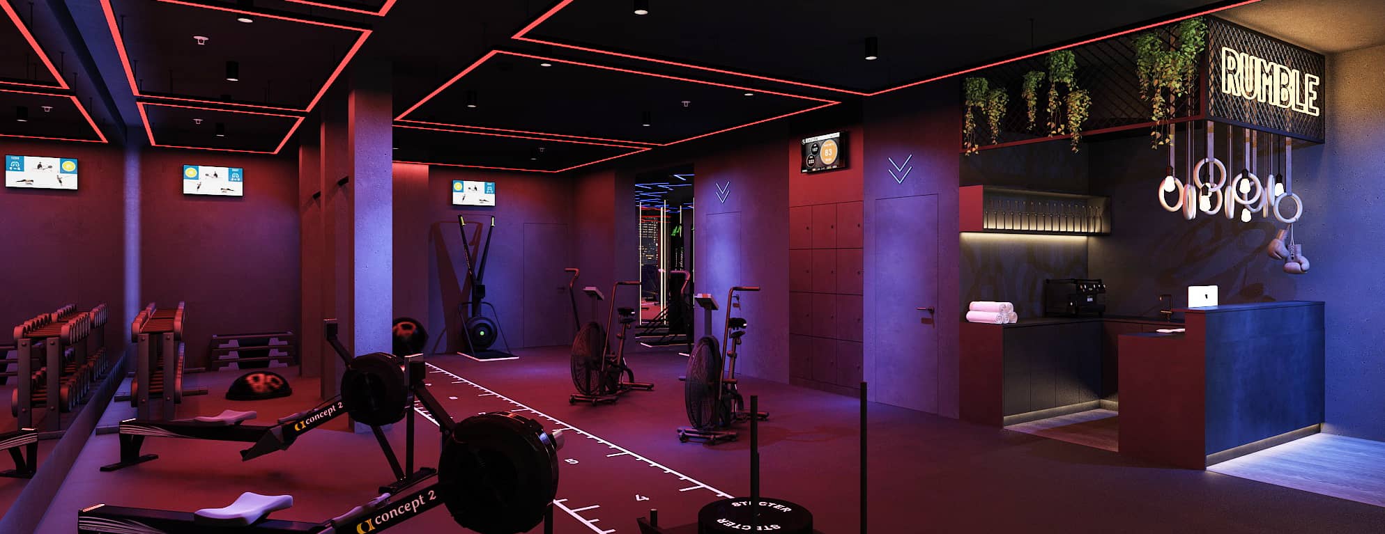 Boutique Fitness and Wellness Studio Rumble Expands with New Carbon Neutral & Futuristic HIIT Circuit…
