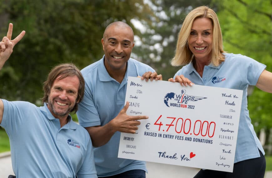 4. 7 million euros raised at epic 2022 wings for life world run