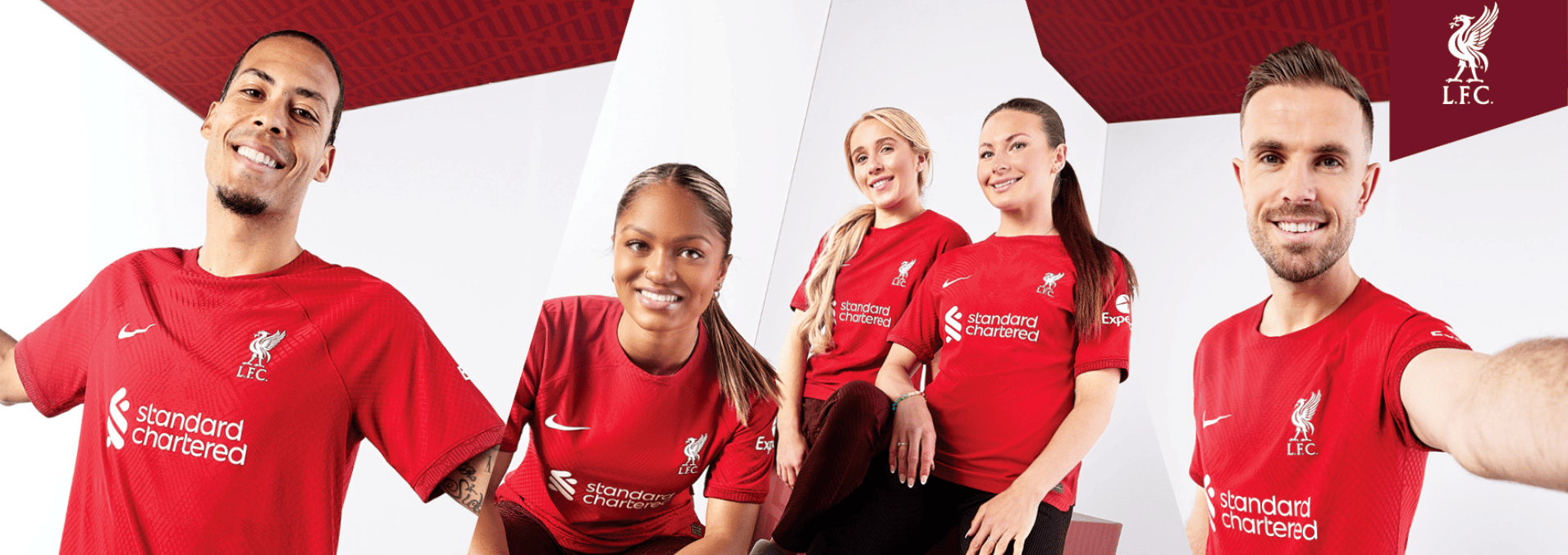 Liverpool FC Unveil Their New Home Kit For 2022/23 Season