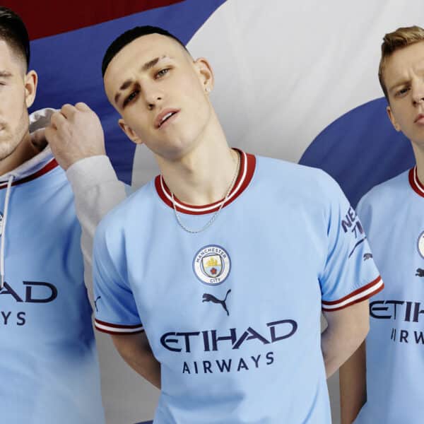Manchester City Celebrate Iconic Teams Of The Past And Club Legend Colin Bell With The New 2022/23 Home Kit