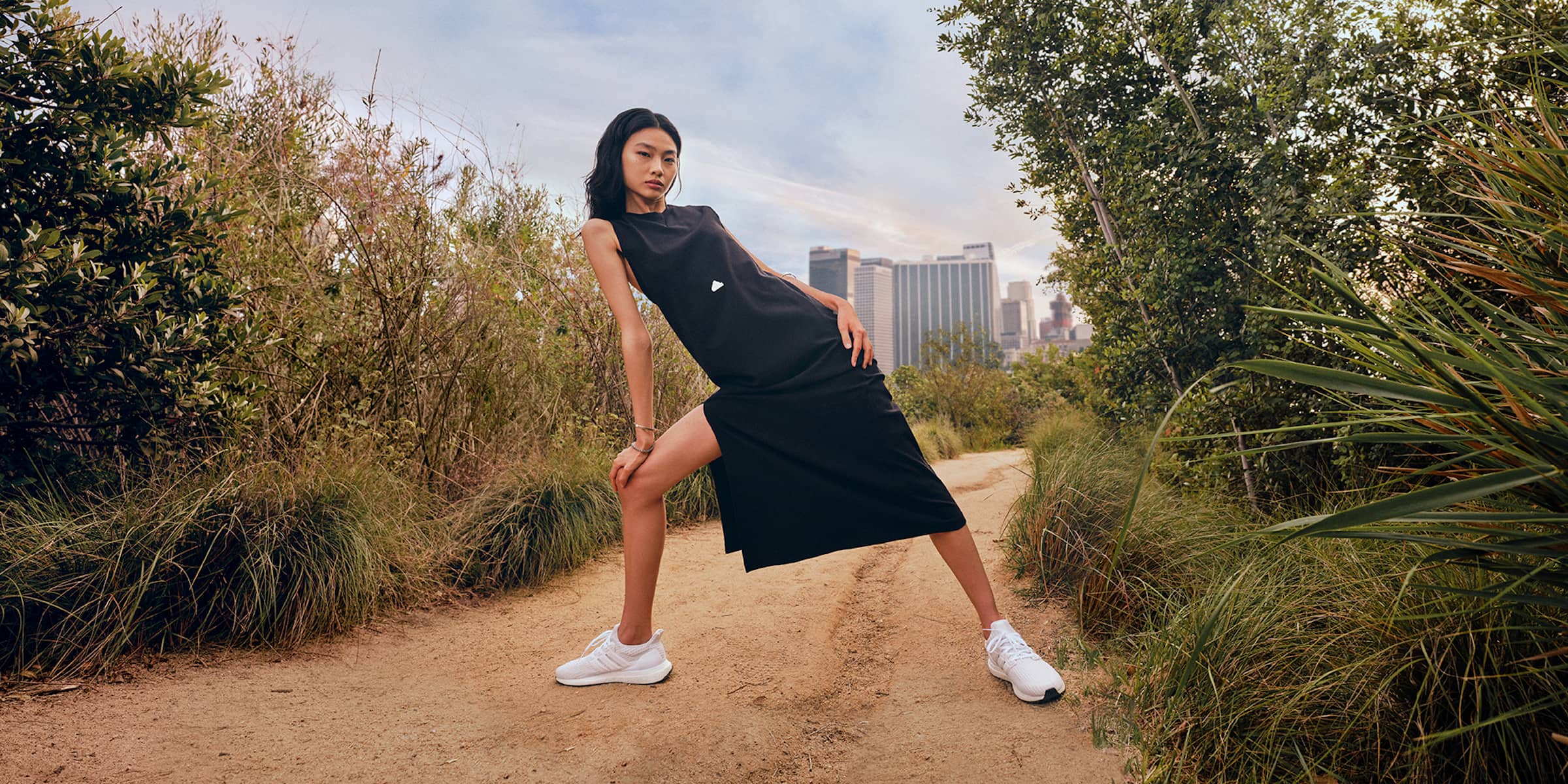 Adidas launches new sportswear capsule, fronted by hoyeon, nia dennis, xie zhenye, and tua tagovailoa