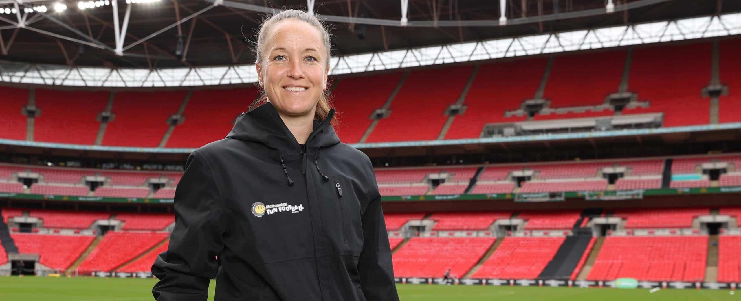 Lioness legend casey stoney on giving all kids the opportunity to try football