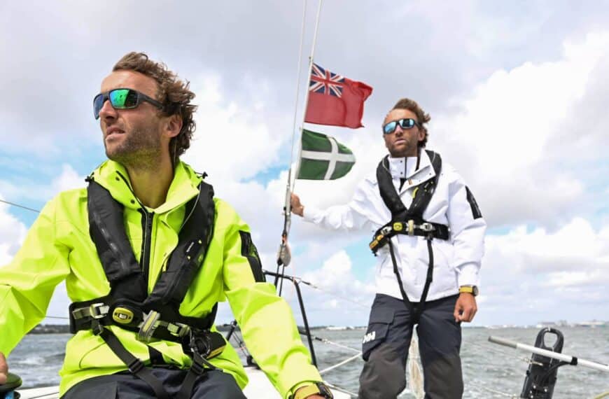 The turner twins embark on uk sailing tour to raise awareness of the fragility of our oceans