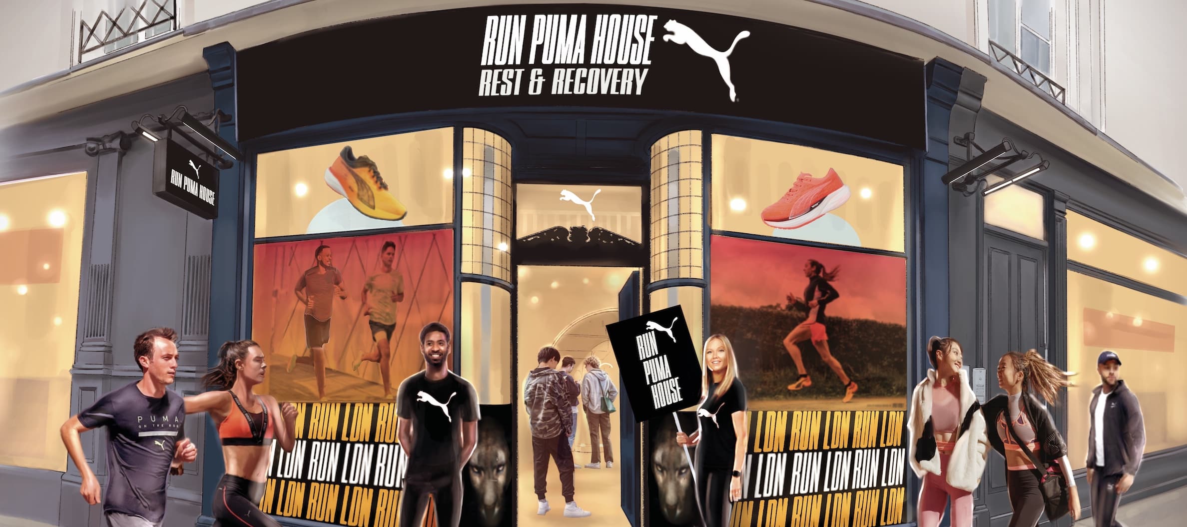 Run puma house of rest and recovery – london marathon